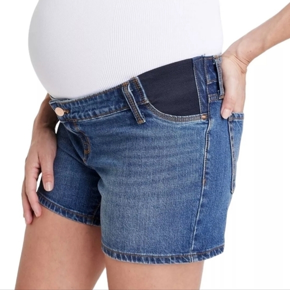 Isabel Maternity by Ingrid & Isabel Pants - Isabel Maternity Expandable Side Panels Pregnancy Shorts Size 6 NWT